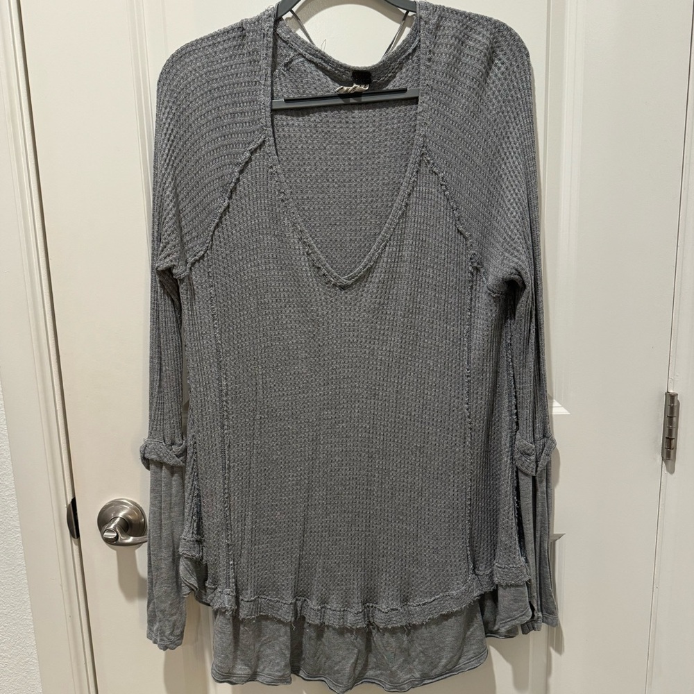 We the Free People Laguna Thermal gray size M